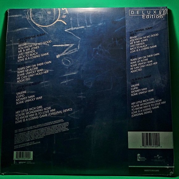 Amy Winehouse - Back To Black (LP, Album + LP, Album + Dlx, RE, RM, 180) - Picture 2 of 2